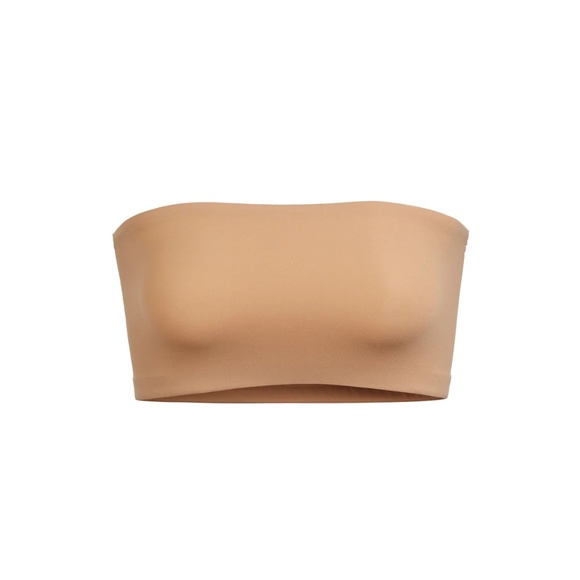 SKIMS FITS EVERYBODY BANDEAU IN OCHRE - Picture 1 of 4